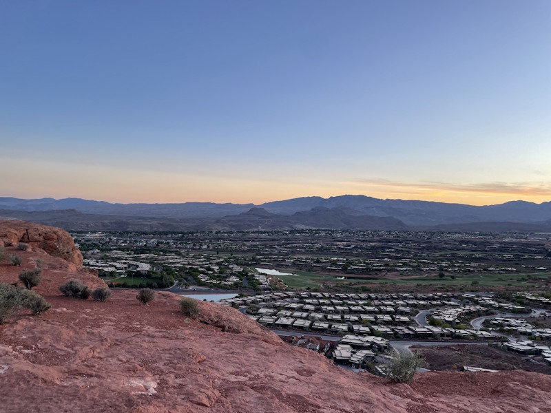 architects st george utah view of houses